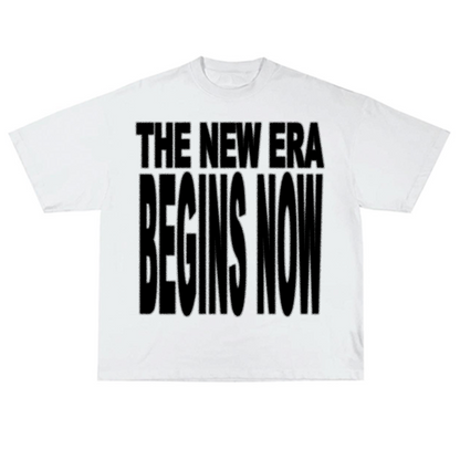 NEW ERA WHITE SHIRT